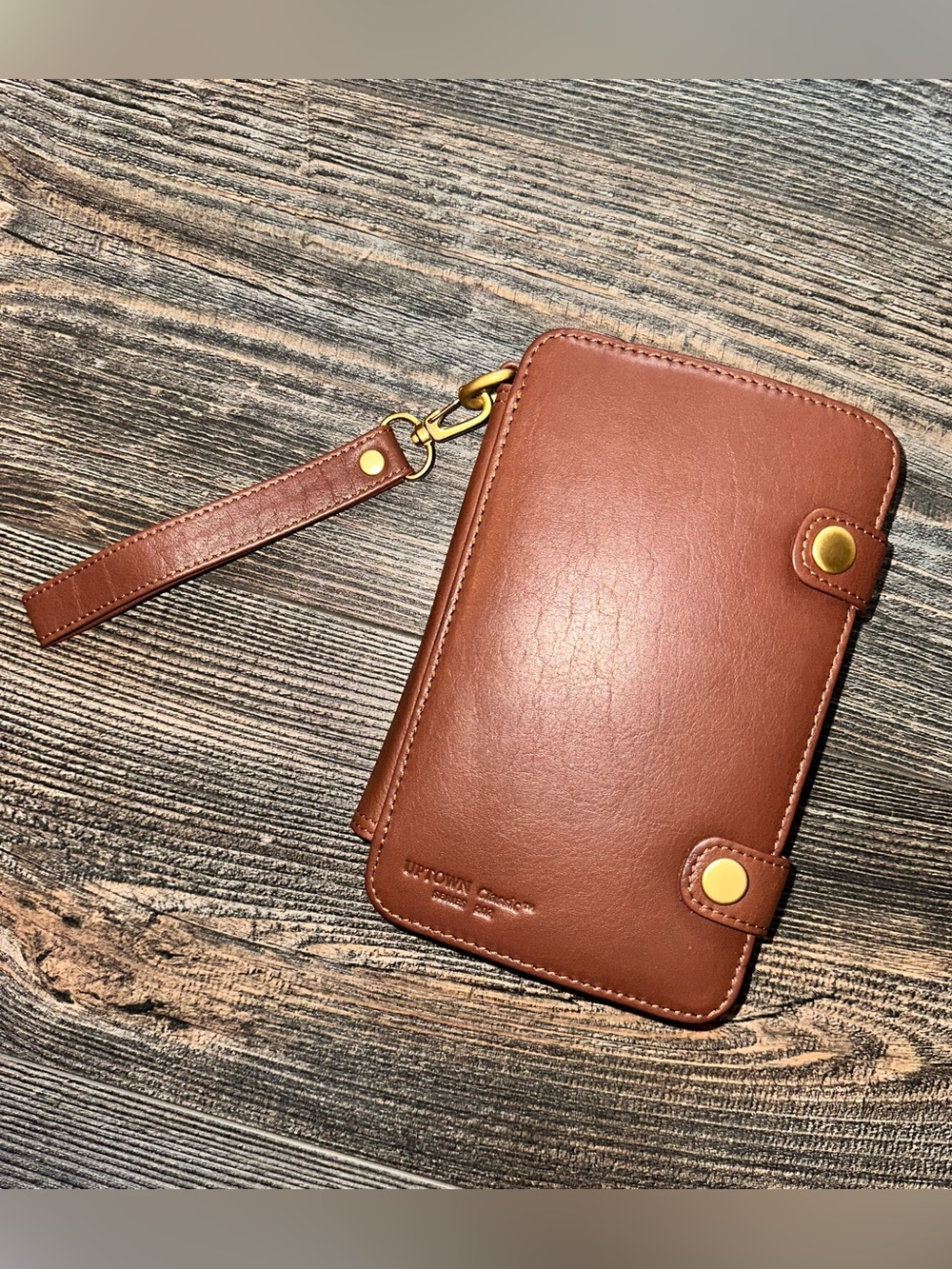 Brennan Classic Cigar Holder Cognac Leather Case/Wallet